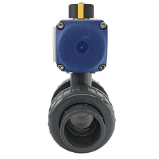 32mm 2-Wege PVC Pneumatischer Kugelhahn Feder offen - VDL