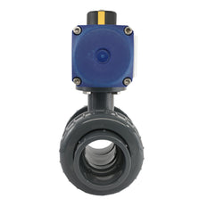 32mm 2-Wege PVC Pneumatischer Kugelhahn Doppeltwirkend - VDL