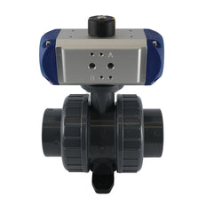 63mm 2-Wege PVC Pneumatische Kugelhahn Feder Geschlossen - VDL