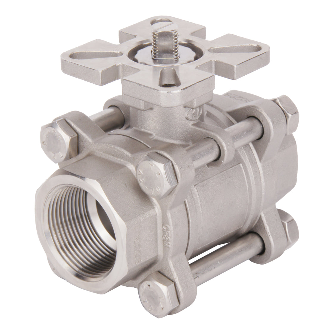 G1-1/4'' 2-Wege Kugelhahn aus rostfreiem Stahl Pneumatisch doppeltwirkend - BL2SA3