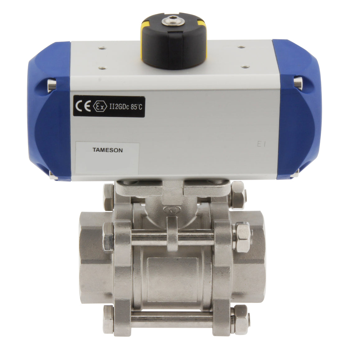 G1-1/4'' 2-Wege Pneumatisches Kugelhahn aus rostfreiem Stahl Feder offen - BL2SA3