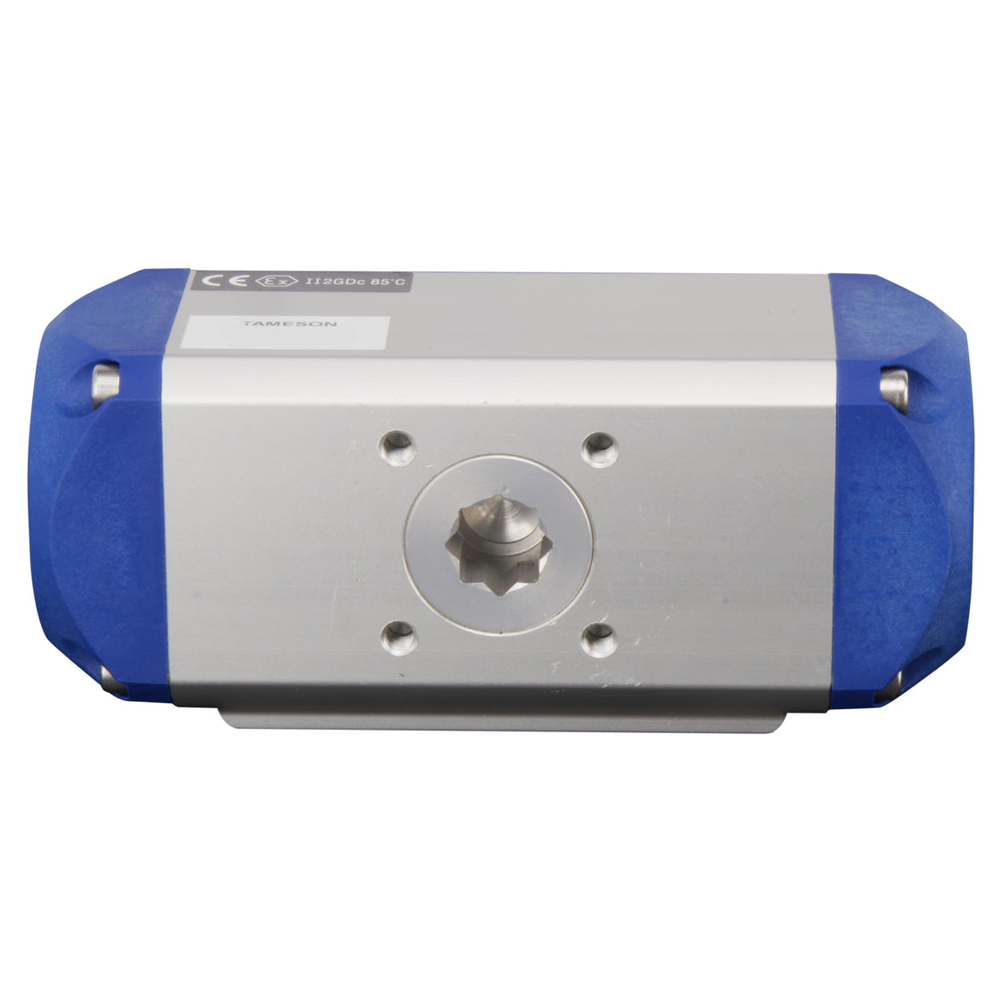 G1-1/4'' 3-Wege T-Port Messing Pneumatische Kugelventil Feder Offen - BL3BA