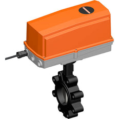 Belimo Absperrklappe DN80/PN16 Lug 120-240VAC/DC Offen/Geschlossen GGG40 EPDM IP67 ISO 5211 35s 40Nm D680NL/GRC230G-5