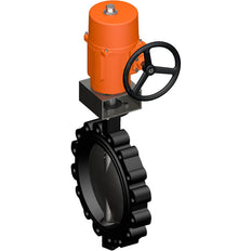 Belimo Absperrklappe DN450/PN16 Lug 120-240VAC/DC Modulierend GGG40 EPDM IP67 ISO 5211 MFT Klemme 44s 1000Nm D6450NL/SY7-230A-MF-T