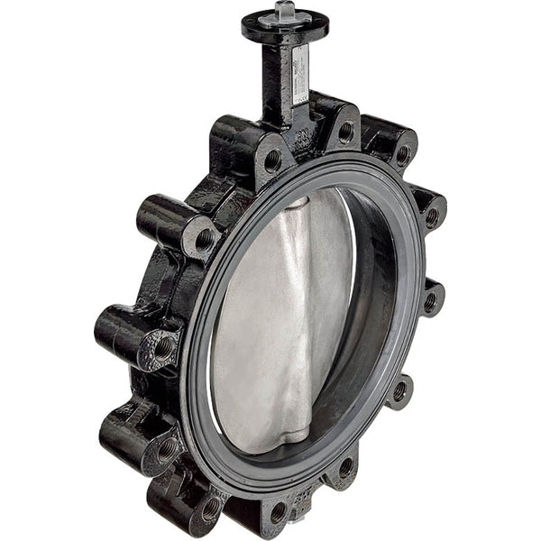 Belimo Absperrklappe DN200/PN16 Lug 24VAC/DC 2&3-Punkt GGG40 EPDM IP67 ISO 5211 Klemme 35s 160Nm D6200WL/PRCA-S2-T-200