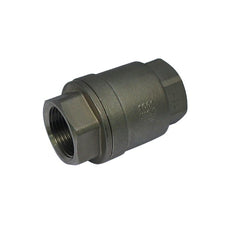 655 - G1-1/4'' Rückschlagventil Edelstahl PTFE F/F 64bar