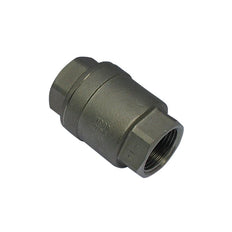 655 - G1-1/4'' Rückschlagventil Edelstahl PTFE F/F 64bar