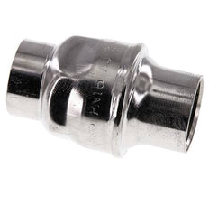 1'' NPT Edelstahl 316 Rückschlagventil FKM 0.03-16bar (0.44-232psi) - NSF ANSI 61