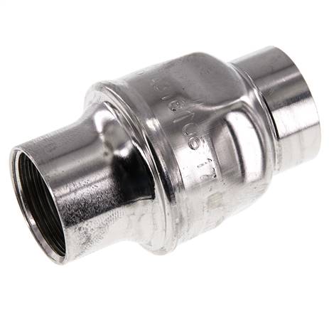 1'' NPT Edelstahl 316 Rückschlagventil FKM 0.03-16bar (0.44-232psi) - NSF ANSI 61