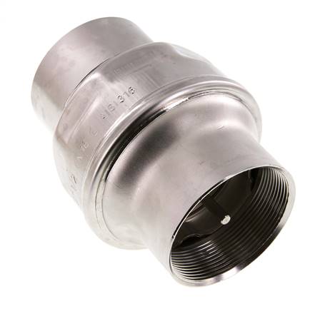 G2 1/2'' Edelstahl 316 Rückschlagventil FKM 0.03-16bar (0.44-232psi) - NSF ANSI 61