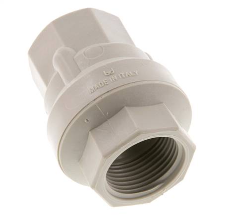 G 1'' Polypropylen Rückschlagventil 0.02-6 Bar (0.29-87 Psi)