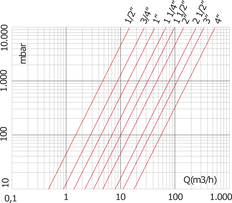 G1'' Messing Rückschlagventil NBR 0.04-25bar (0.58-363psi)