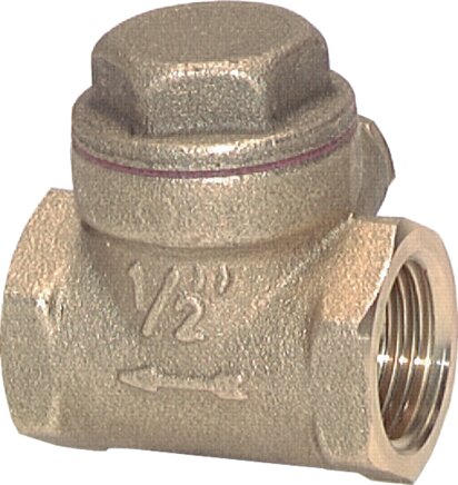 G 2-1/2'' Messing Rückschlagklappe 8 Bar (116 Psi) Metalldichtung