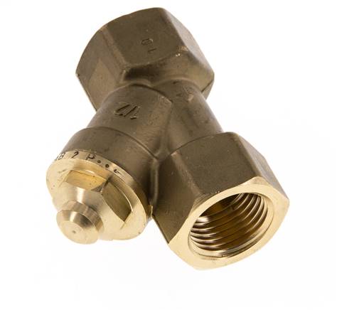Rp 1/2'' Messing Schrägsitz-Rückschlagventile 10 Bar (145 Psi) FKM