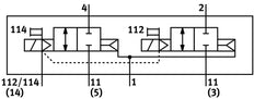 Festo 2x2/2 NC Monostabil Luft Magnetventil Baugröße 1 ISO 5599-2 1400l/min - 8034782