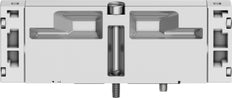 Festo 5/2 Monostabile Pneumatische Ventil Baugröße 18mm ISO 15407-1 550l/min - 546726