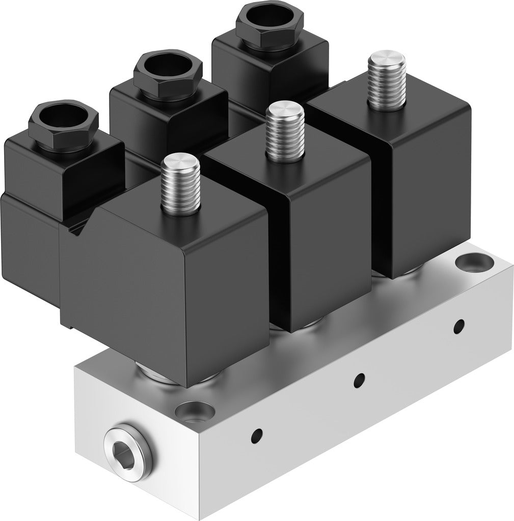 Festo 3x3/2 NC Monostabil Luft Magnetventil G1/4 160L/Min - 6687