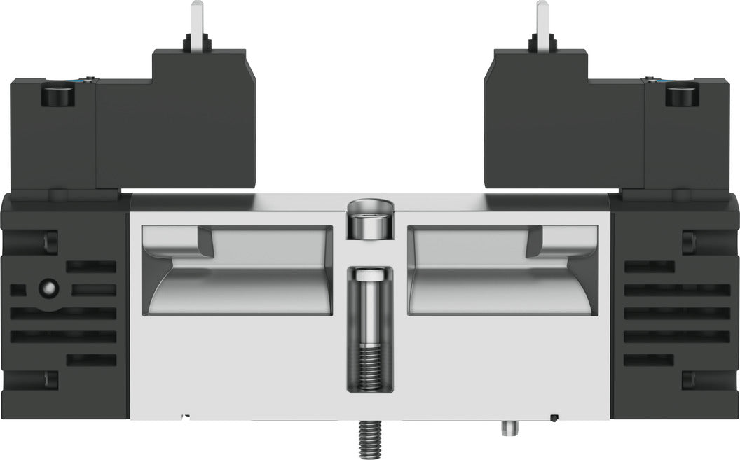 Festo 2x3/2 NO/NC Monostabil Magnetventil Baugröße 26mm ISO 15407-1 900l/min - 547112