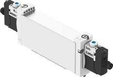 Festo 5/3 Magnetventil Für Druckluft Flansch 950L/Min - 8031548