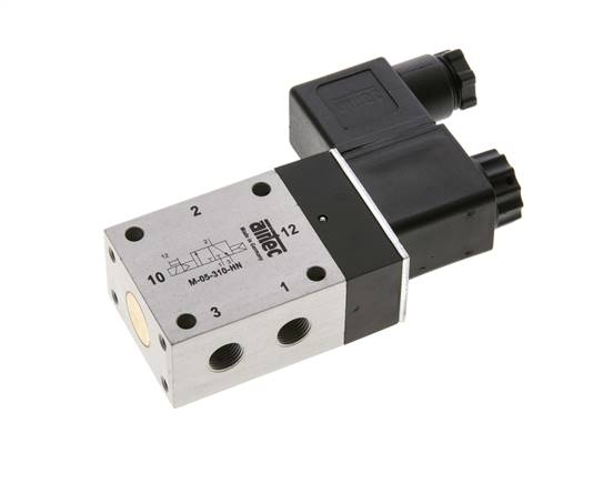 3/2 G1/8'' NO-Magnetventil 24V AC 2-10bar/28-140psi Airtec