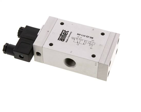 3/2 G1/2'' (G1/8'') Magnetventil Externe Vorsteuerung 115V AC 0-10bar/0-140psi Airtec