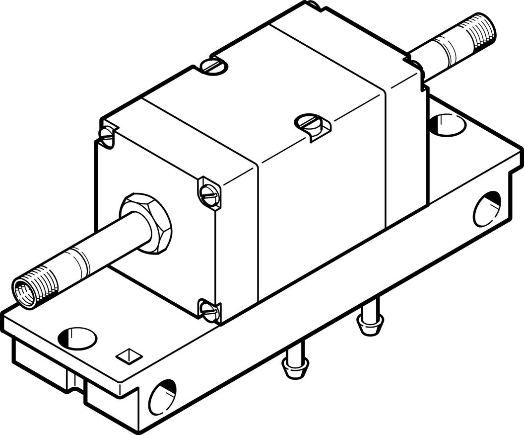 Festo 5/2 Bistabil Luft Magnetventil PK-3 105L/Min 2 - 8Bar/2 - 116Psi - 4447
