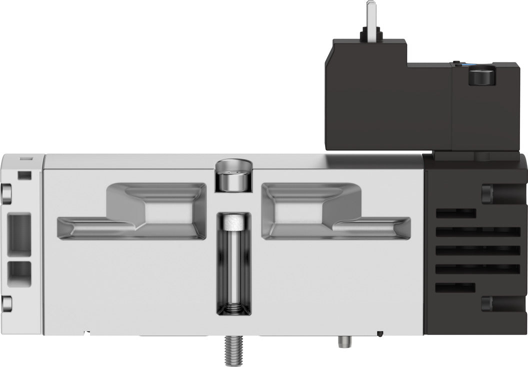 Festo 5/2 Monostabil Luft Magnetventil Baugröße 26mm ISO 15407-1 1100l/min - 547160