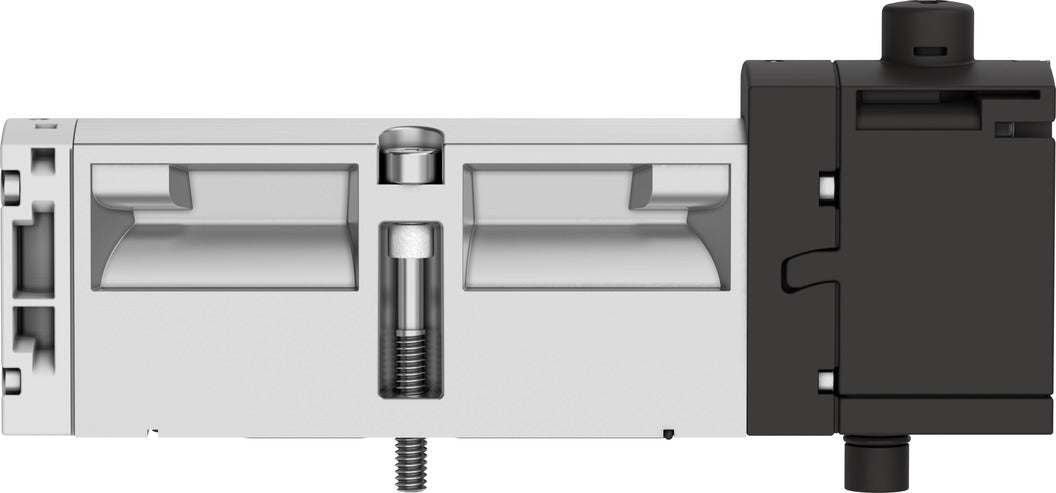 Festo 5/2 Monostabil Luft Magnetventil Baugröße 26mm ISO 15407-2 1100l/min - 8033021