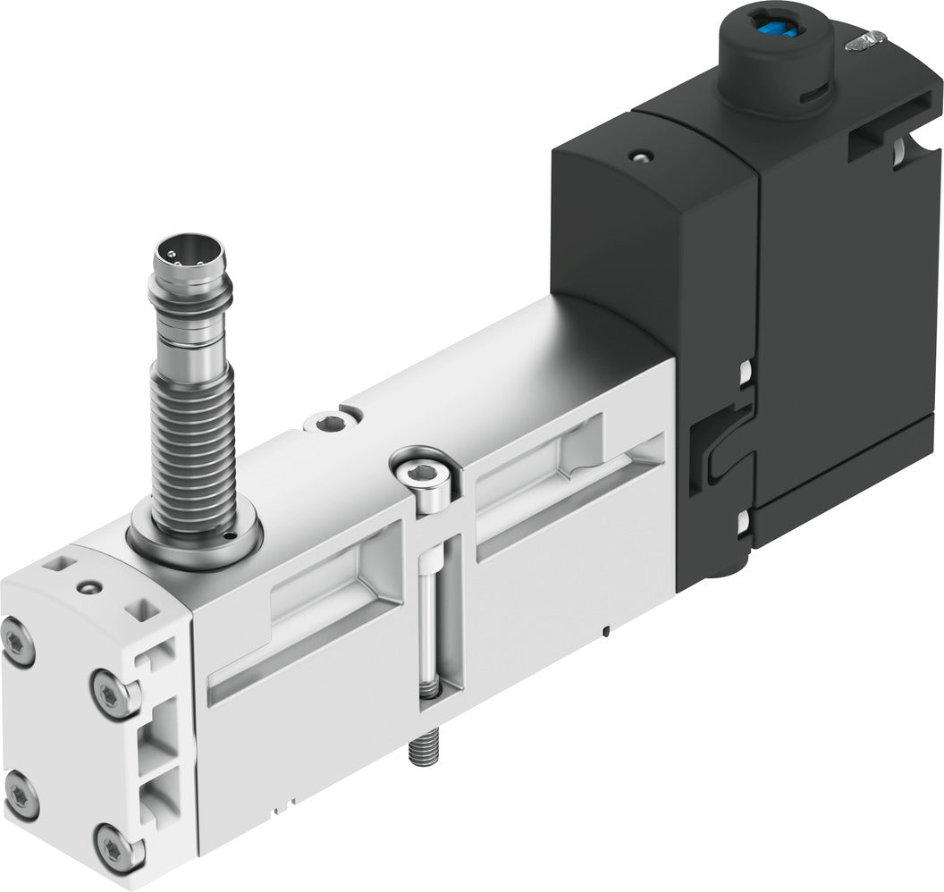 Festo 5/2 Monostabil Magnetventil Luft Baugröße 18mm ISO 15407-2 550l/min - 8033479