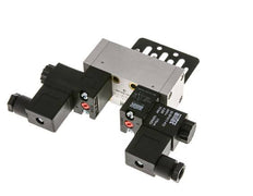 5/3 ISO 5599-1 Auspuff Zentrum Magnetventil 48V DC 3-10bar/42-140psi Airtec