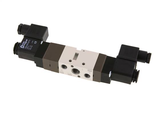 5/3 G1/4'' (G1/8'') Druckmittel-Magnetventil 115V AC 2-10bar/28-140psi YPC