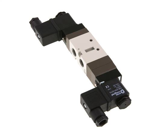 5/3 G1/4'' (G1/8'') Druckmittel-Magnetventil 115V AC 2-10bar/28-140psi YPC