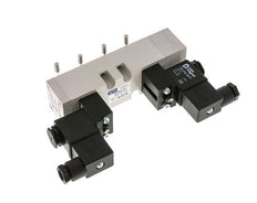 5/3 ISO 5599-1 Zentrum geschlossen Magnetventil 115V AC 2-10bar/28-140psi YPC