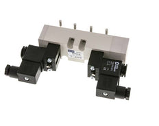 5/3 ISO 5599-1 Zentrum geschlossen Magnetventil 115V AC 2-10bar/28-140psi YPC