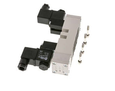 5/3 ISO 5599-1 Zentrum geschlossen Magnetventil 115V AC 2-10bar/28-140psi YPC