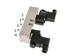 5/3 ISO 5599-1 Zentrum geschlossen Magnetventil 115V AC 2-10bar/28-140psi YPC