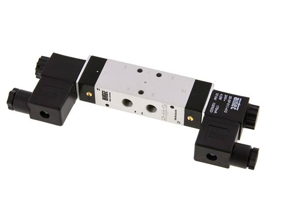 5/3 G1/8'' Druckmittel-Magnetventil 230V AC 3-10bar/42-140psi Airtec
