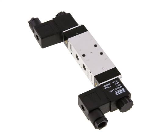 5/3 G1/8'' Druck-Center-Magnetventil 115V AC 3-10bar/42-140psi Airtec