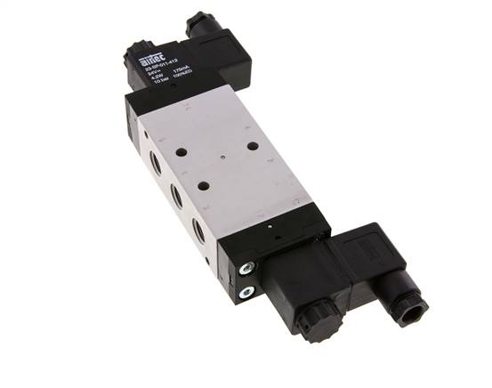 5/3 G1/4'' Druck-Center-Magnetventil 115V AC 3-10bar/42-140psi Airtec