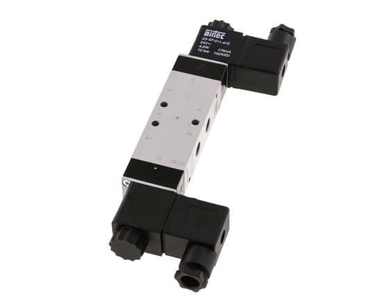 5/3 G1/8'' Auspuff-Mittelmagnetventil 115V AC 3-10bar/42-140psi Airtec