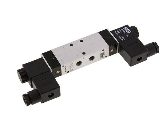 5/3 G1/8'' Auspuff-Mittelmagnetventil 115V AC 3-10bar/42-140psi Airtec