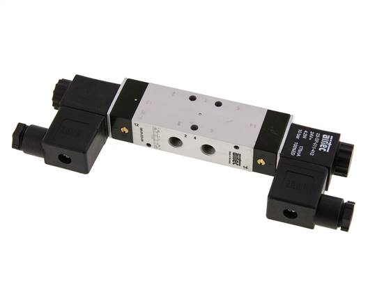 5/3 G1/8'' Auspuff-Mittelmagnetventil 115V AC 3-10bar/42-140psi Airtec