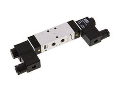 5/3 G1/8'' Druck-Center-Magnetventil 12V DC 3-10bar/42-140psi Airtec