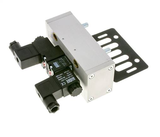 5/3 ISO 5599-3 Zentrum geschlossen Magnetventil 24V AC 3-10bar/42-140psi Airtec