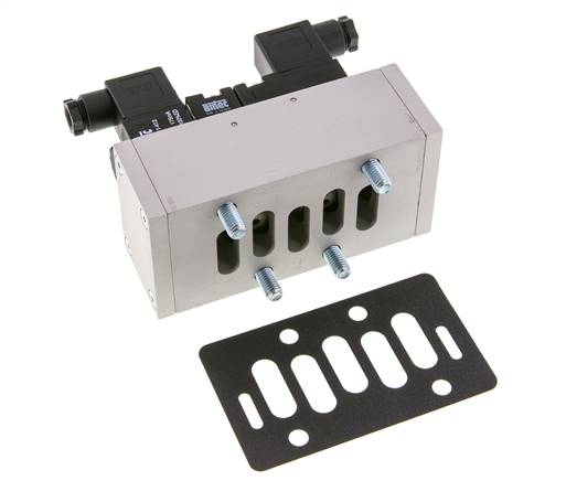 5/2 ISO 5599-3 Bistabiles Magnetventil 48V DC 2-10bar/28-140psi Airtec