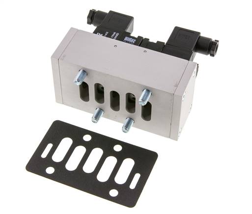 5/2 ISO 5599-3 Bistabiles Magnetventil 48V DC 2-10bar/28-140psi Airtec
