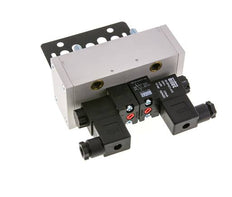 5/2 ISO 5599-3 Bistabiles Magnetventil 12V DC 2-10bar/28-140psi Airtec