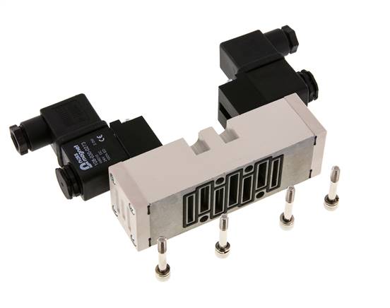 5/2 ISO 5599-1 Bistabiles Magnetventil 24V DC 1,5-10bar/21,0-140psi YPC