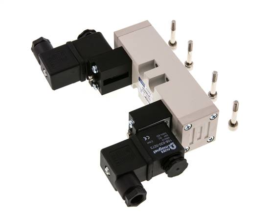 5/2 ISO 5599-1 Bistabiles Magnetventil 12V DC 1,5-10bar/21,0-140psi YPC