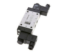 5/3 G1/4'' Druck-Center-Magnetventil 12V DC 3-8bar/42-112psi Airtec